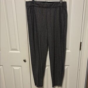 Max Studio Plus Herringbone Slim Trouser